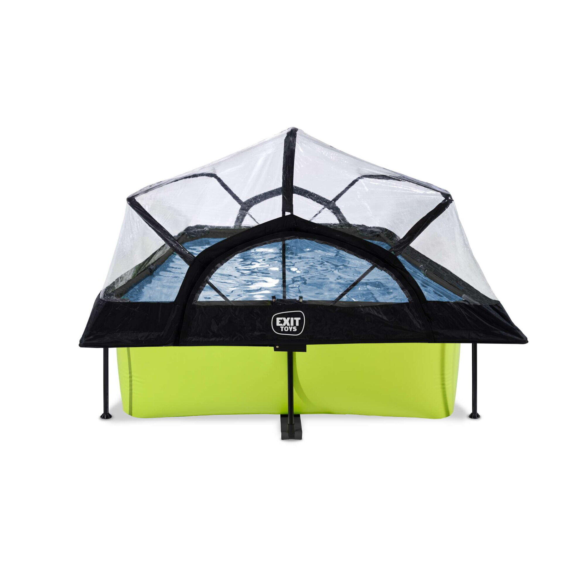 Piscine couverte 300x200x65cm avec pompe filtrante 4/7