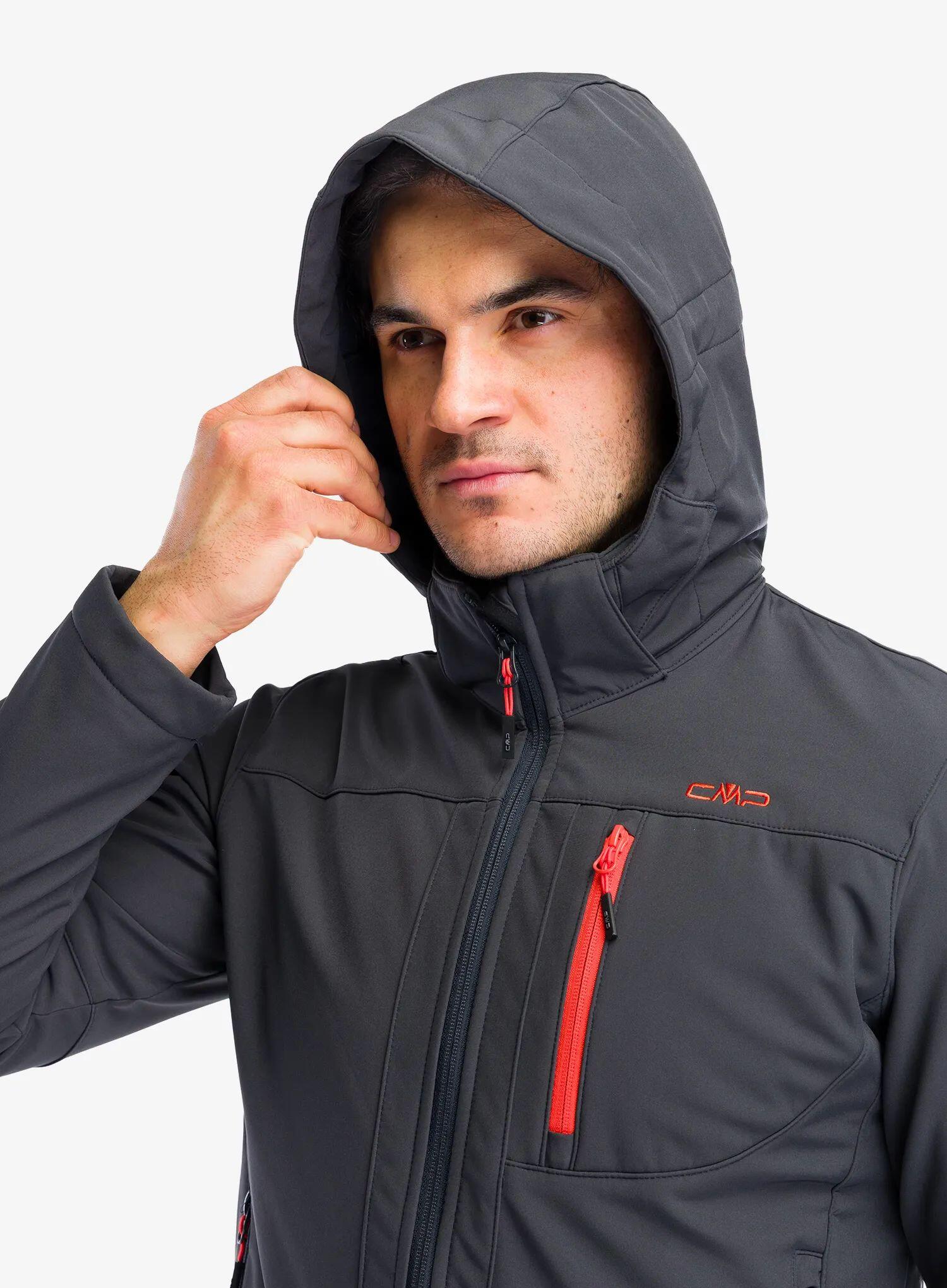 Casaco com capuz softshell removível CMP 6/9