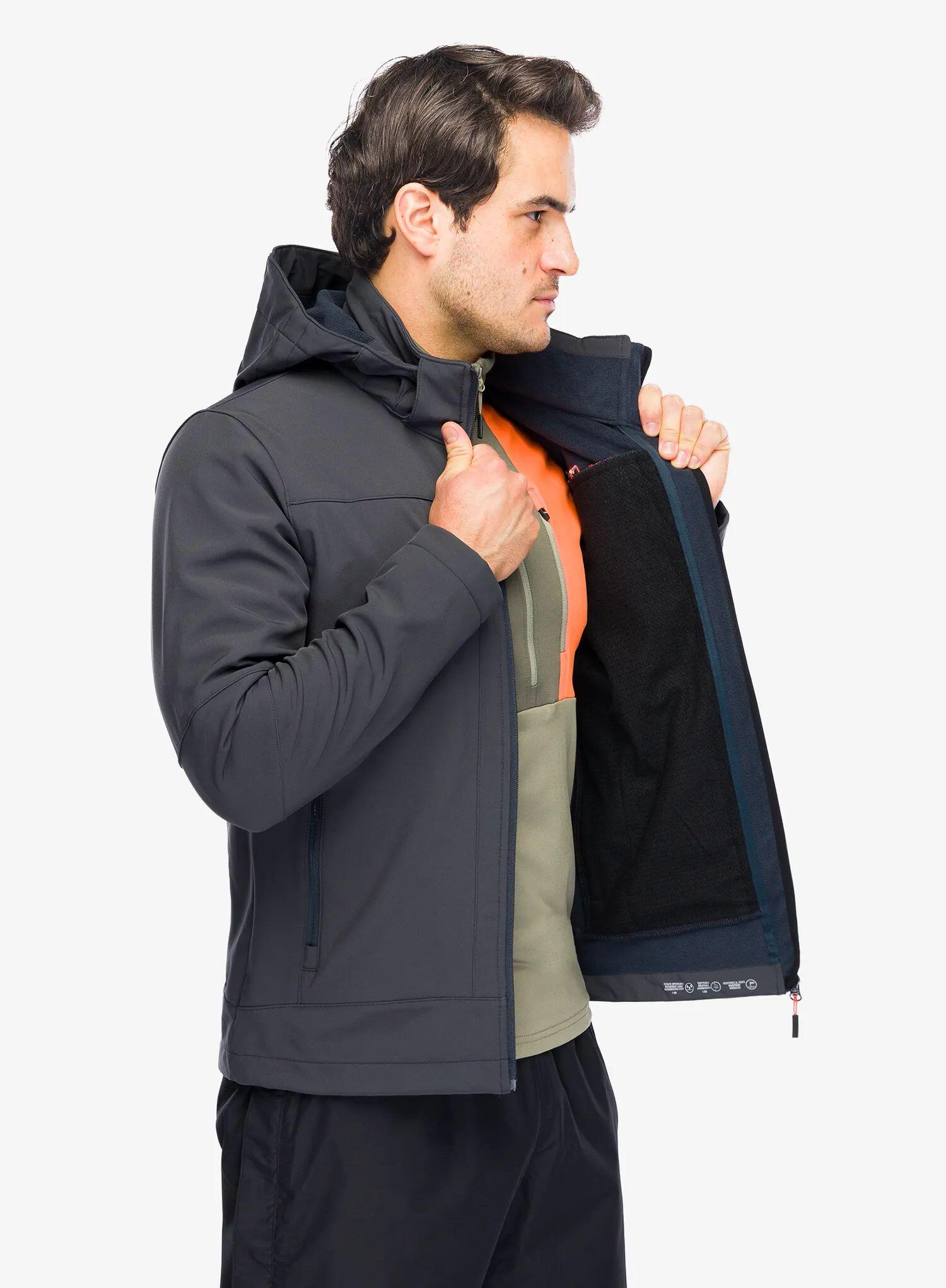 Casaco com capuz softshell removível CMP 5/9
