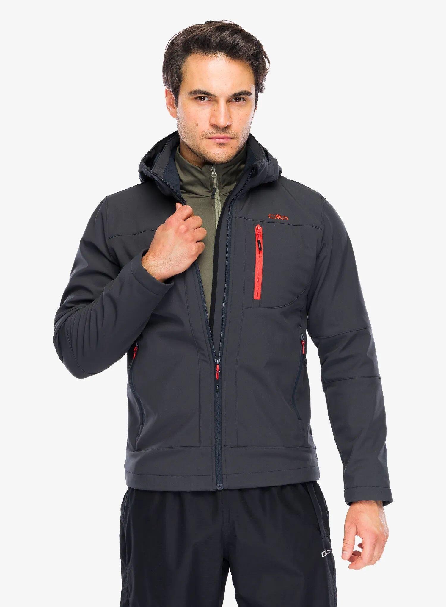 Casaco com capuz softshell removível CMP 4/9
