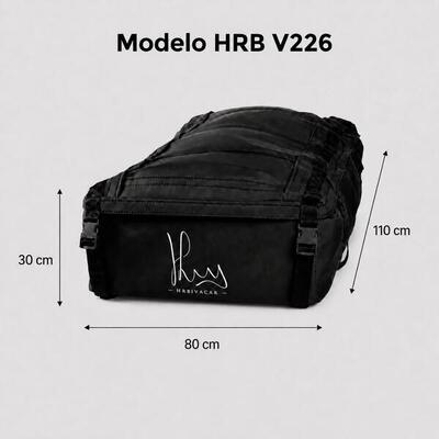 Dakbagagetas hr expedition v226 - inhoud 264 liter
