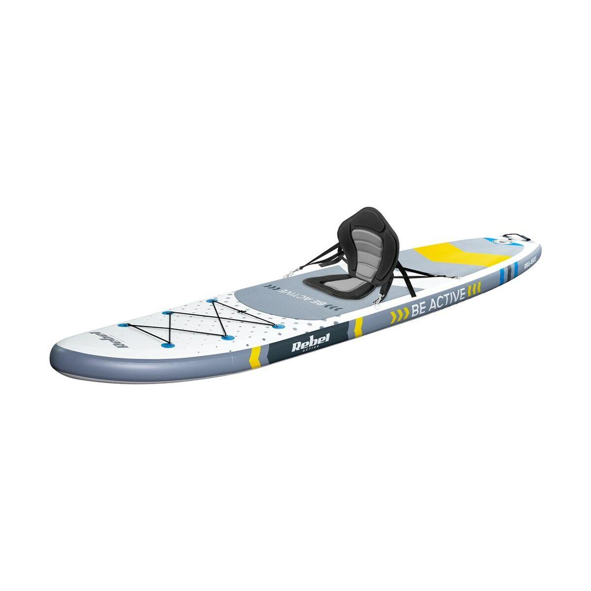 Opblaasbaar SUP-board met Accessoires REBEL RBA-4500-WH Wit 5/7