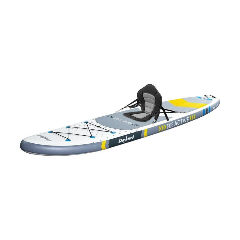 Placă gonflabilă de paddle surf cu accesorii REBEL RBA-4500-WH Alb