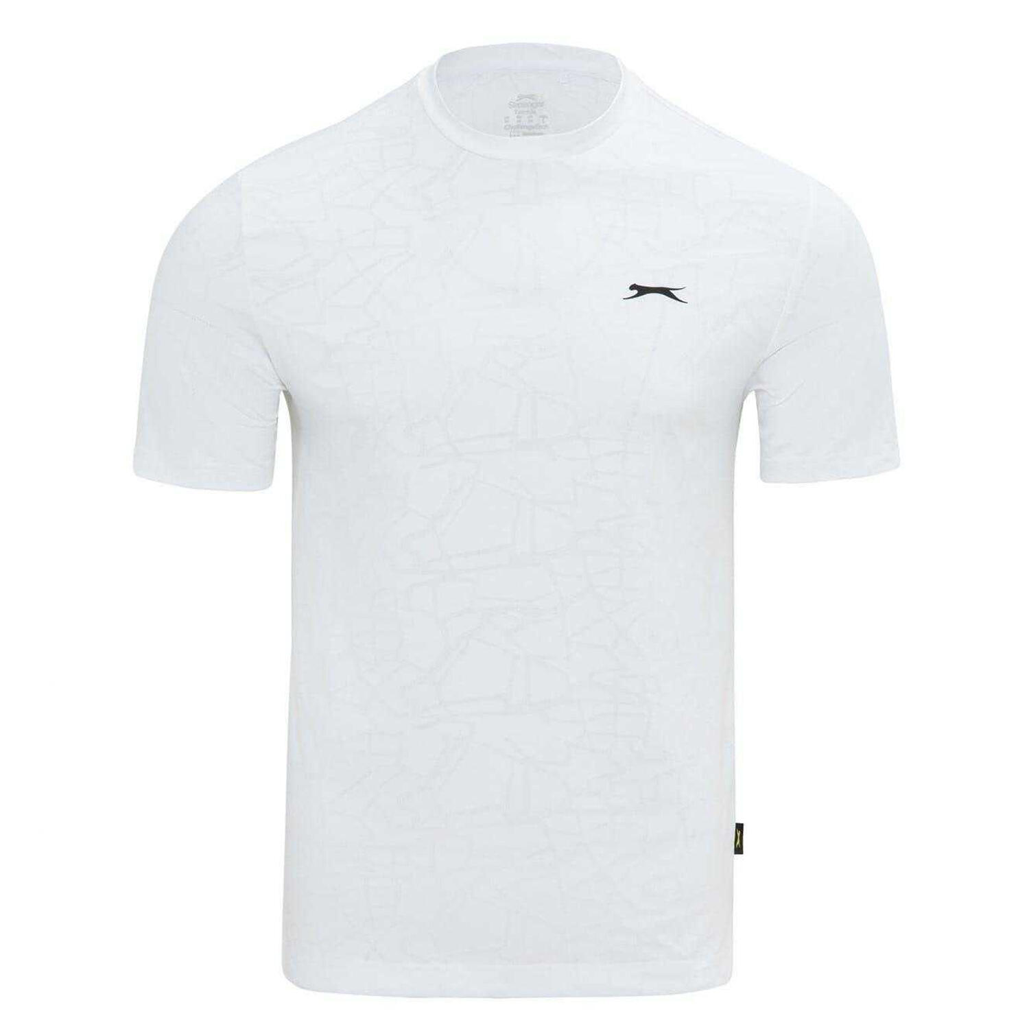 Slazenger Mens Logo Knitted T-Shirt