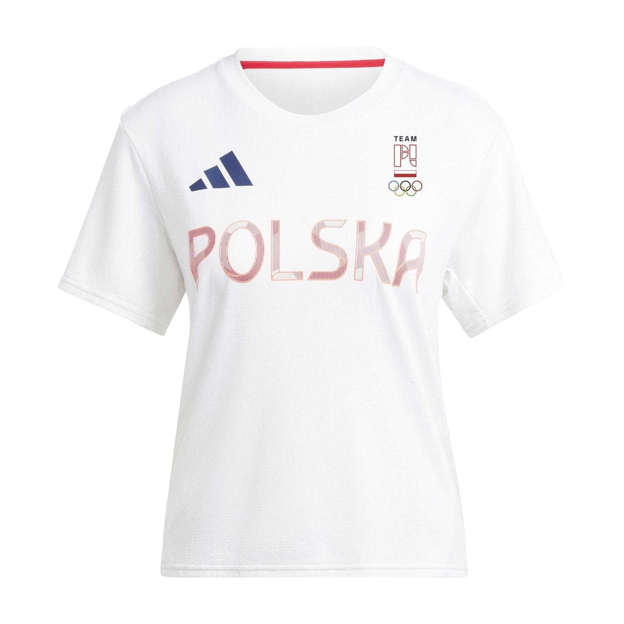 Adidas Womens/Ladies Olympic Poland T-Shirt