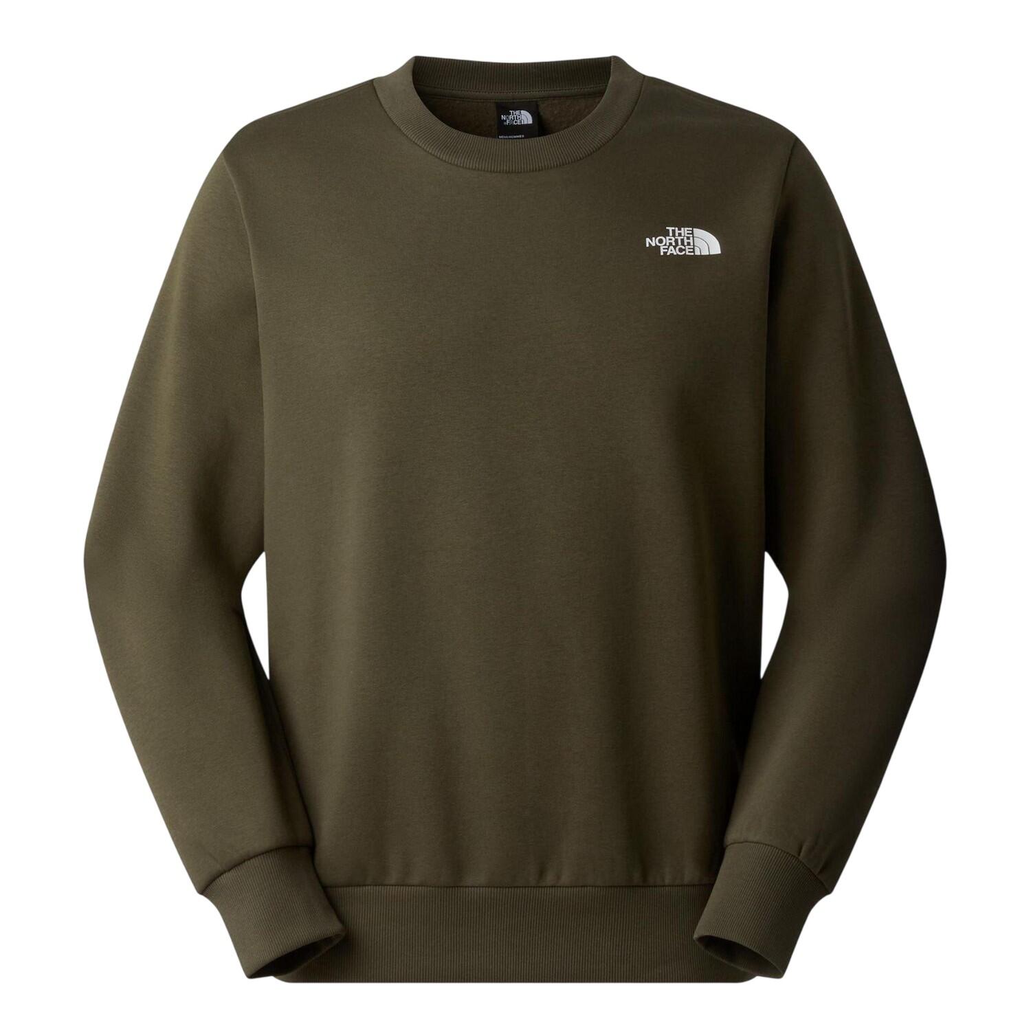 The North Face Mens Simple Dome Cotton Blend Logo Sweatshirt