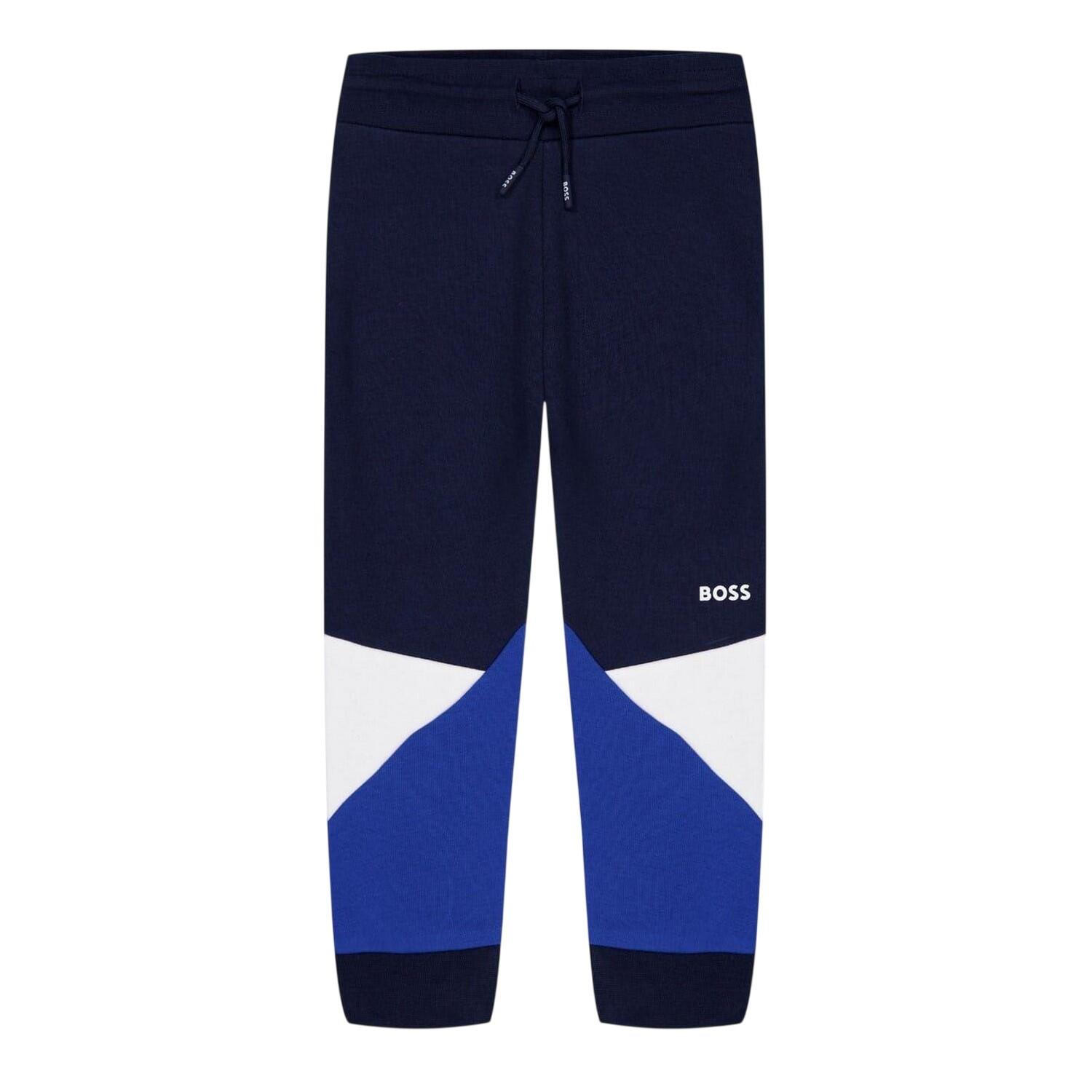Boss Childrens/Kids Colour Block Regular Joggers