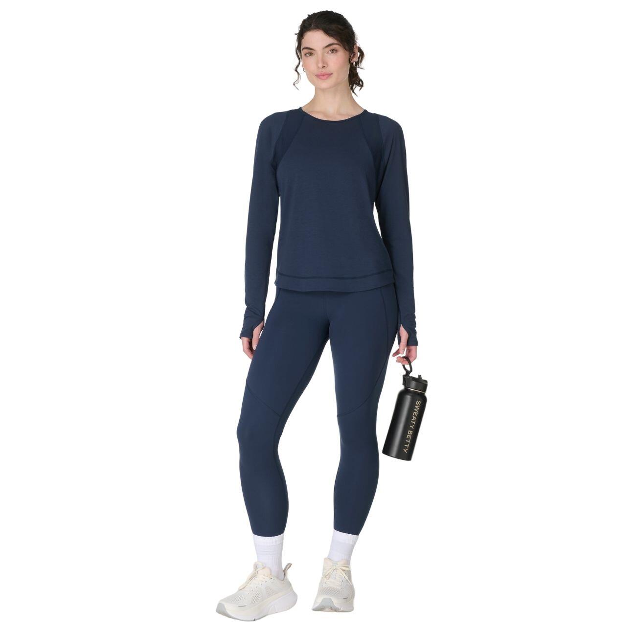 Haut à Manches Longues en Maille Sweaty Betty Breathe Easy 5/7