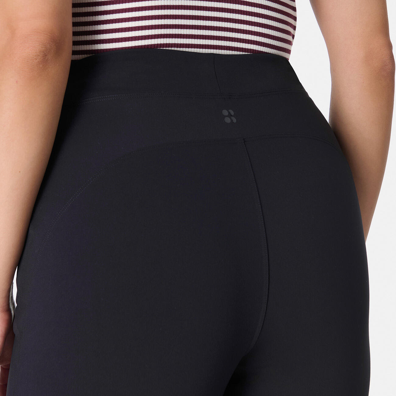 SWEATY BETTY Transition 30 Slim Leg Pant Broek ZWART S 5/7
