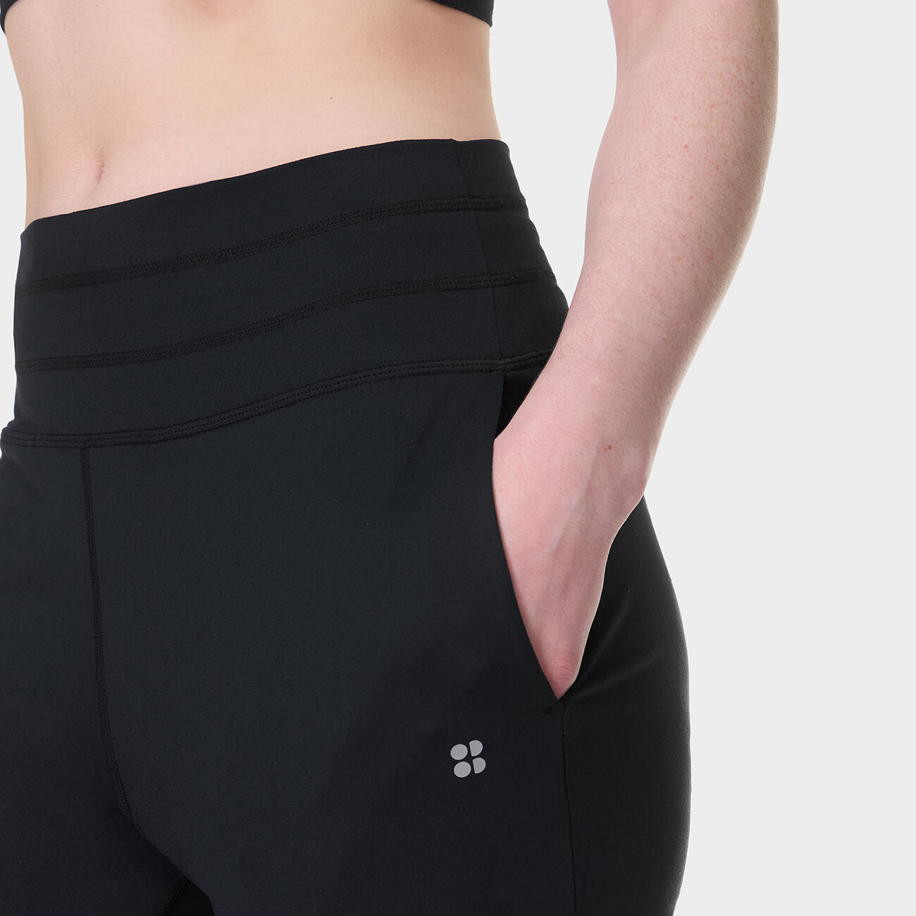 SWEATY BETTY Gaia Performance Yoga Broek Broek ZWART XS 5/7