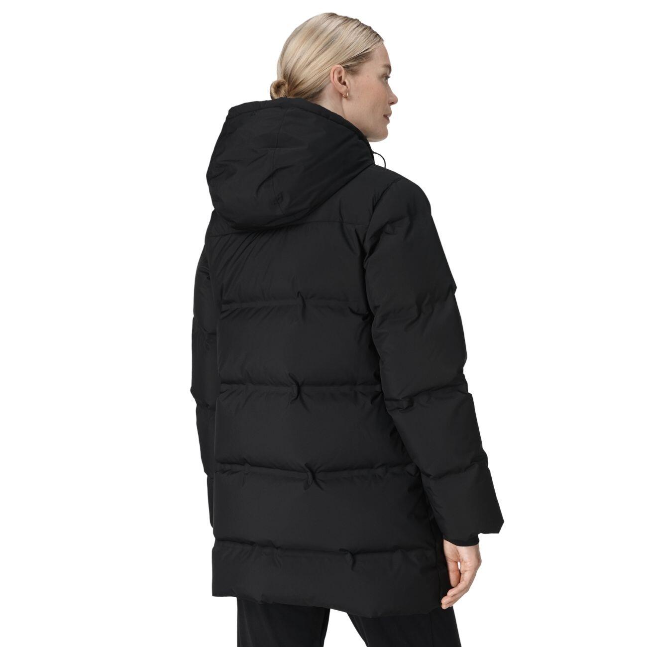 SWEATY BETTY Nimbus Mid Waterproof Puffer Sportjas ZWART L 3/7