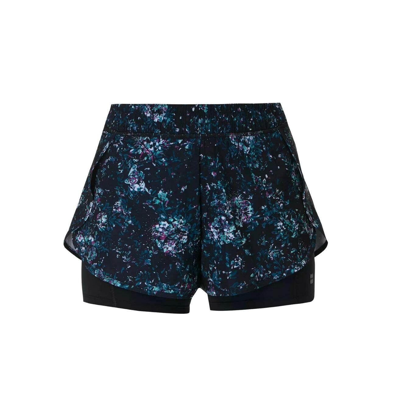 SWEATY BETTY Get Set 2-in-1 Multi Train Shorts Sportshort ZWARTE PIOENROOSPRINT 5/7
