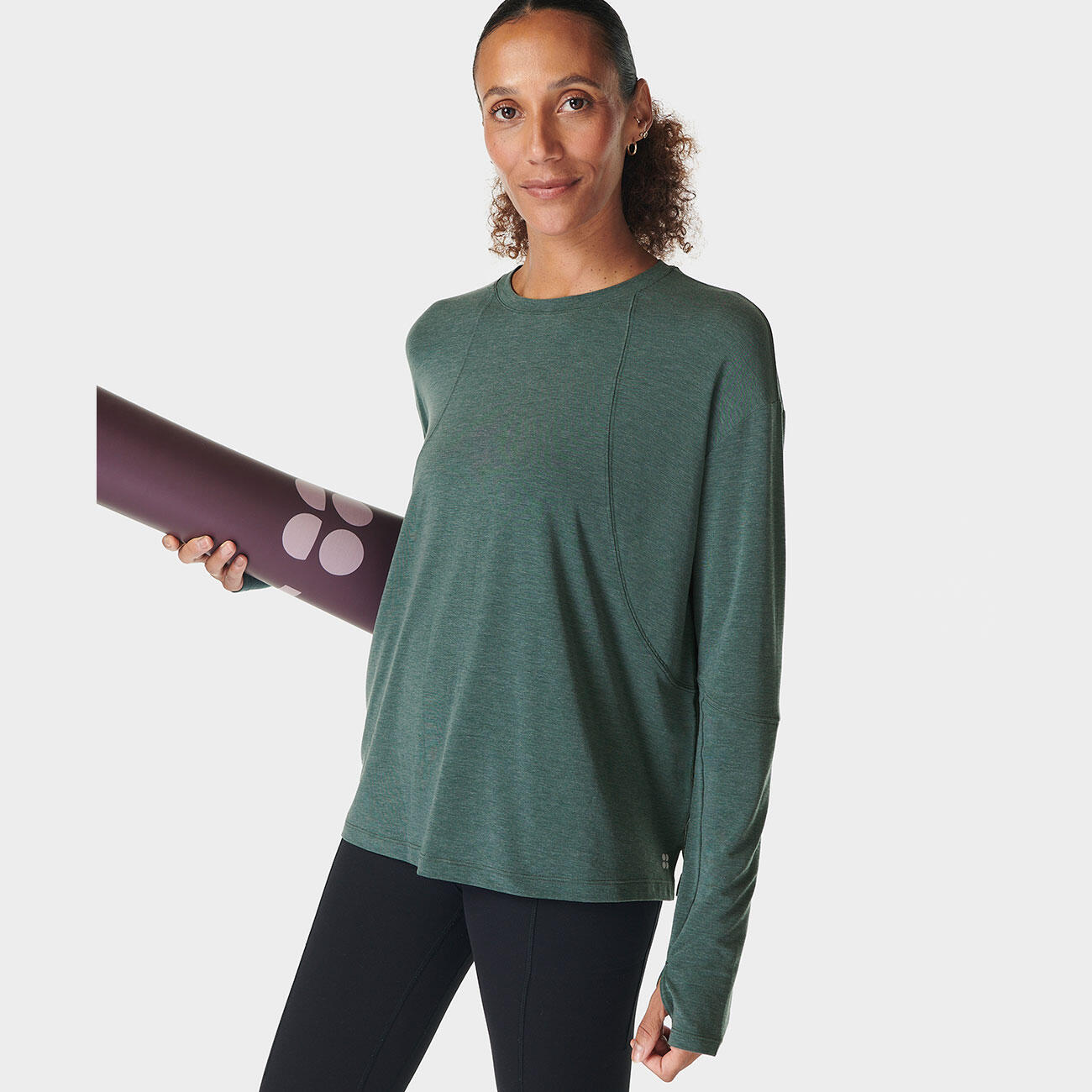 Haut de Studio à Manches Longues Sweaty Betty Soft Flow 5/7