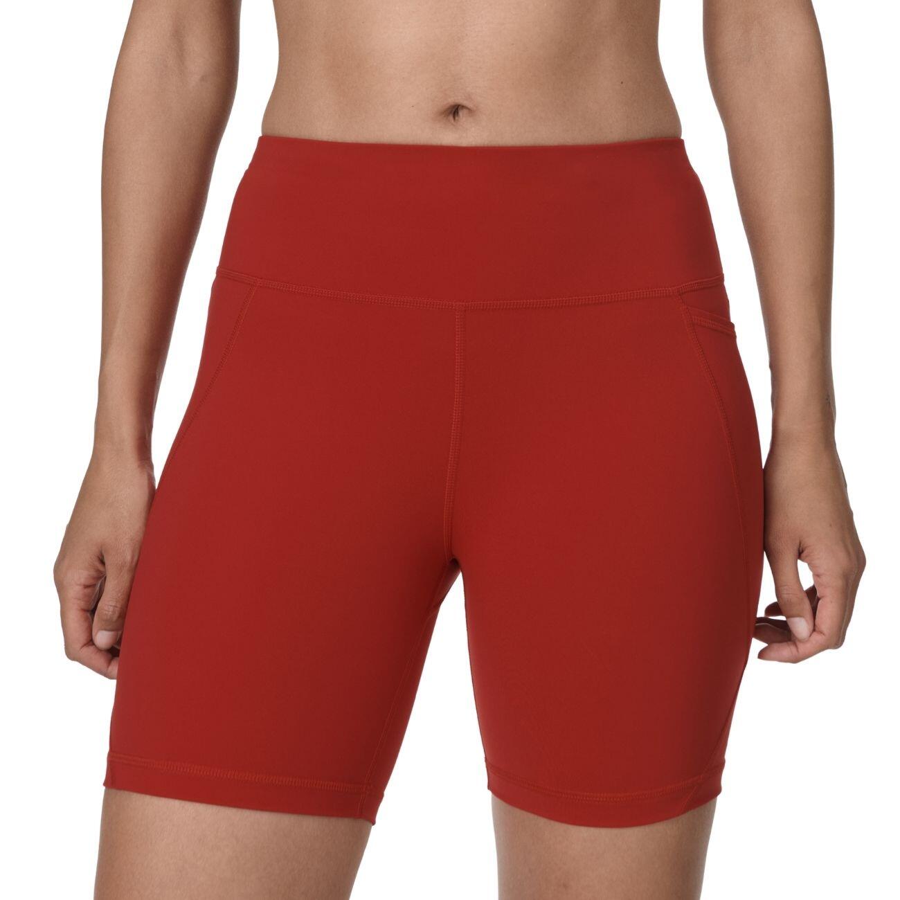 SWEATY BETTY Power Biker Shorts Sportshort HELDERROOD XL 2/7
