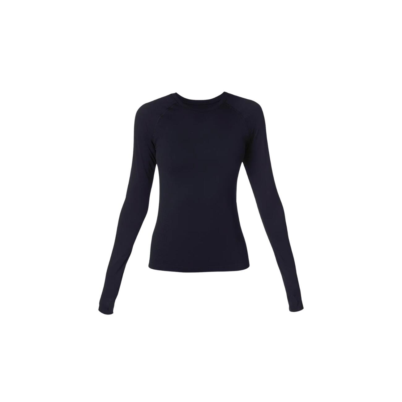 SWEATY BETTY Sweaty Betty Athlete Seamless Long Sleeve Top T-shirt ZWART XXL 4/7