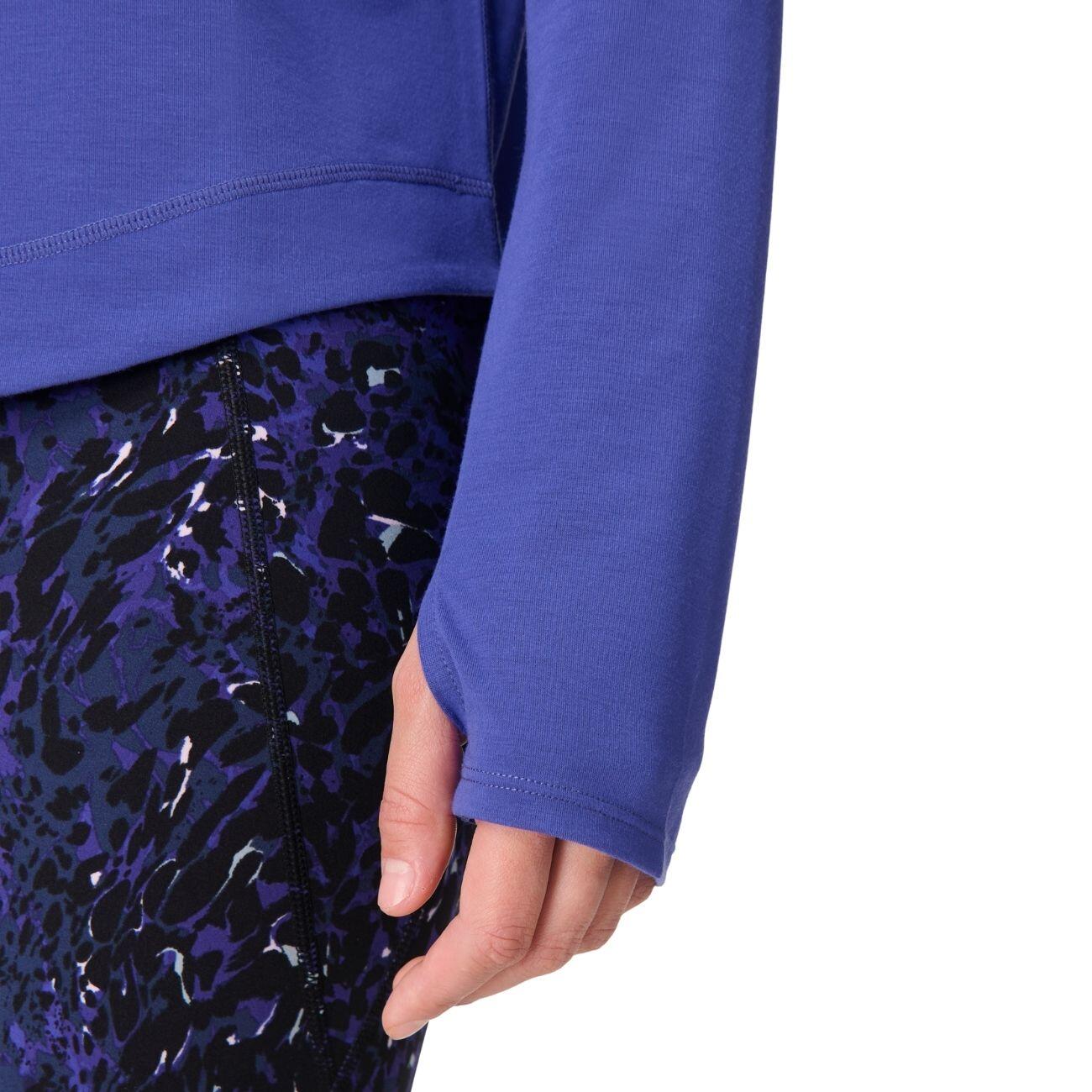 Haut à Manches Longues en Maille Sweaty Betty Breathe Easy 5/7