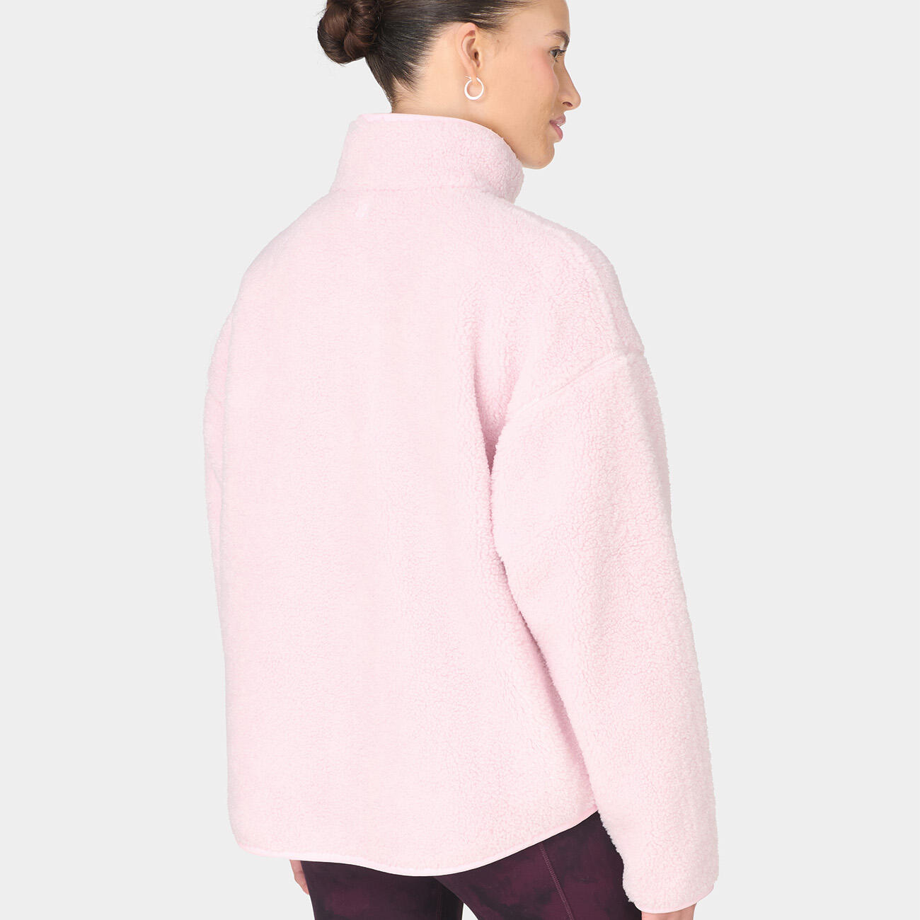 Pull Polaire à Demi-Zip et Capuche Sweaty Betty Fleece 3/7