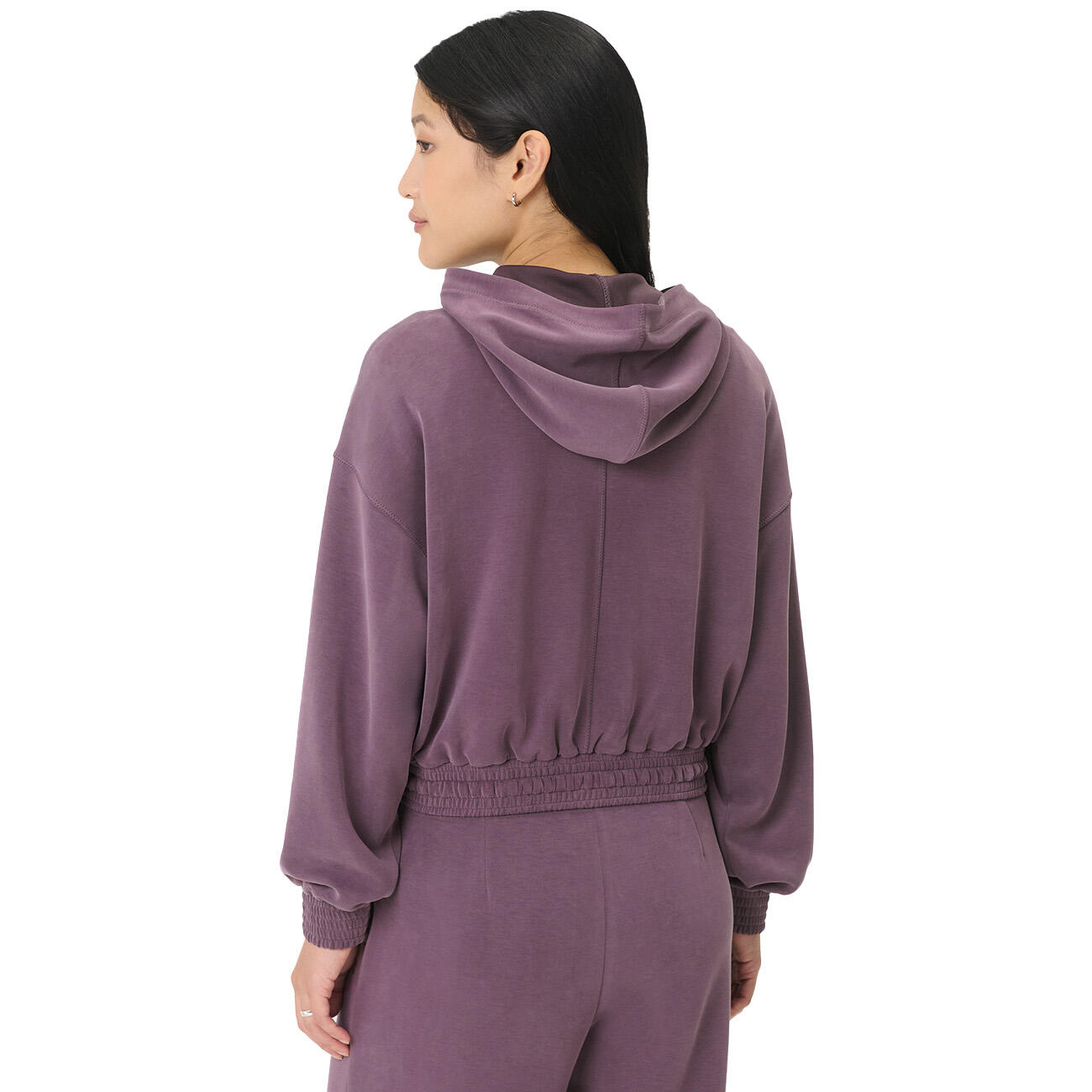 Sweat à Capuche Court Sweaty Betty Sand Wash Ultra Doux 3/7