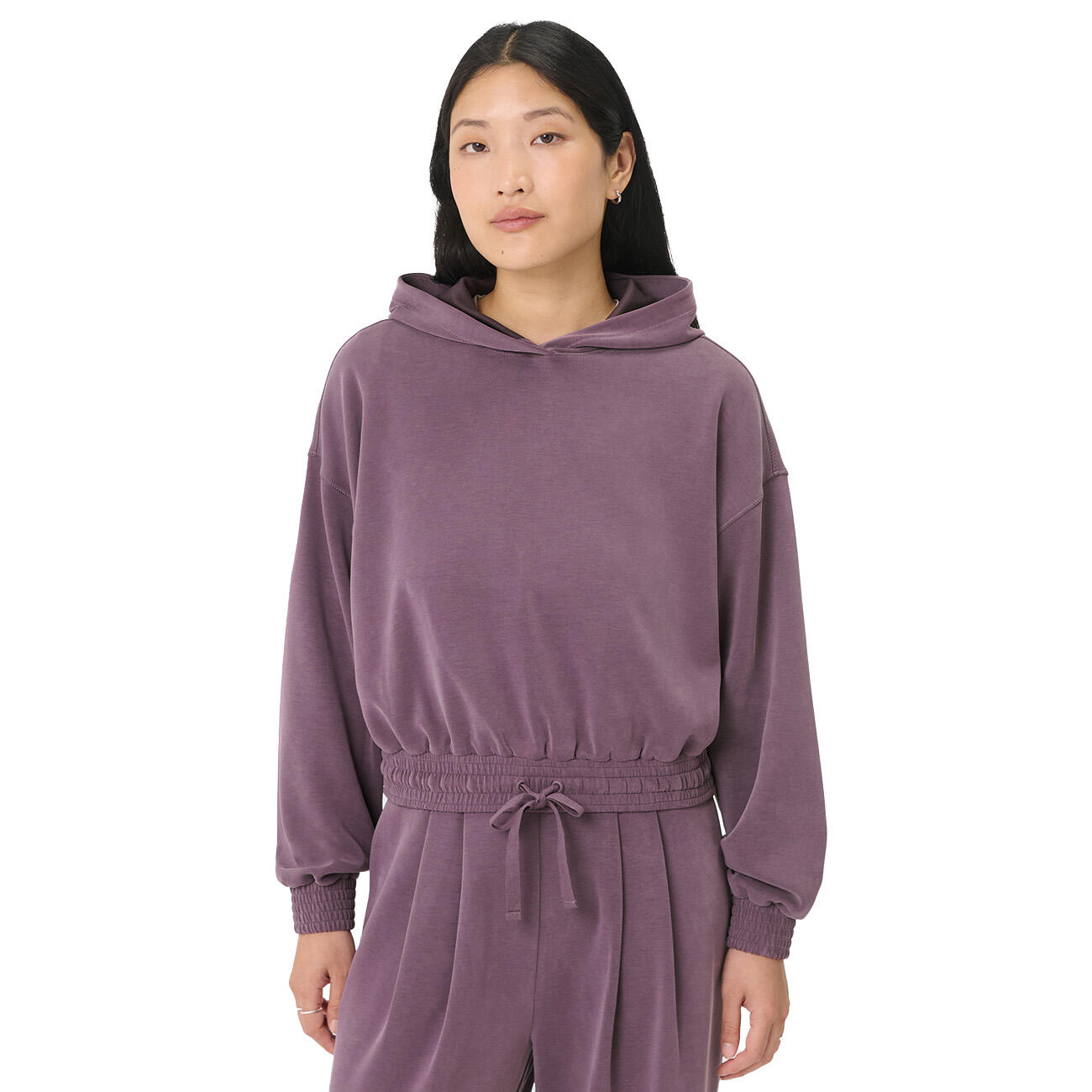 Sweat à Capuche Court Sweaty Betty Sand Wash Ultra Doux 2/7