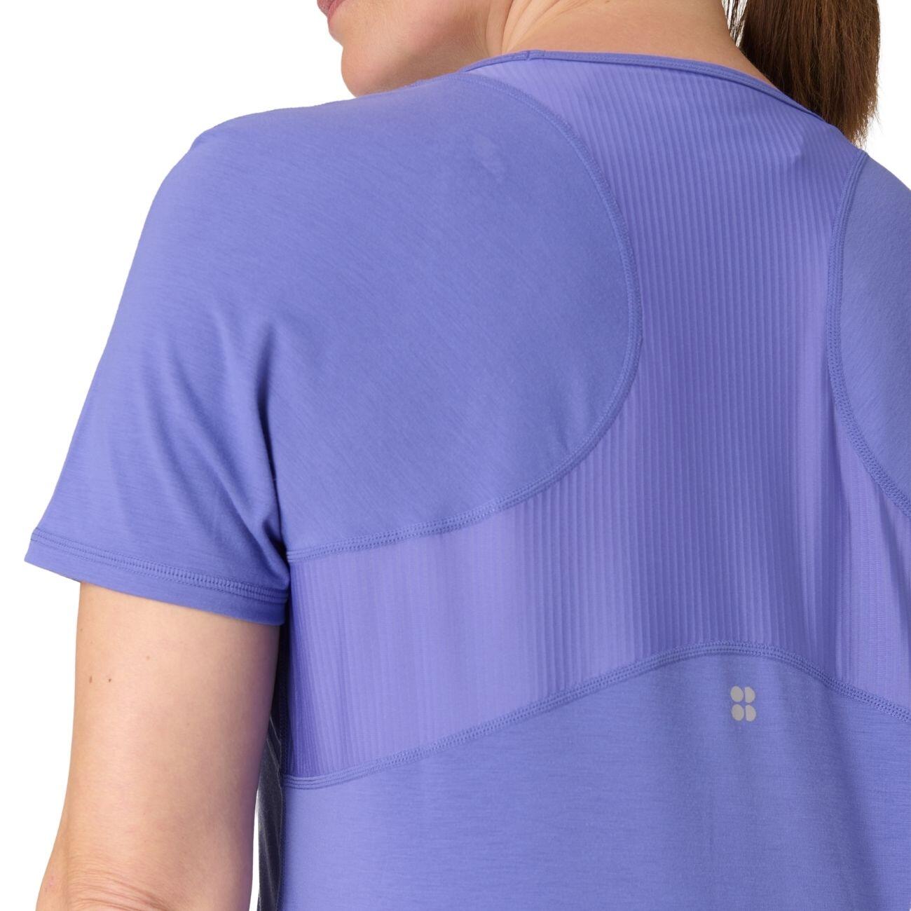 SWEATY BETTY Sweaty Betty Breathe Easy Mesh T-Shirt T-shirt AURA BLAUW S 5/7