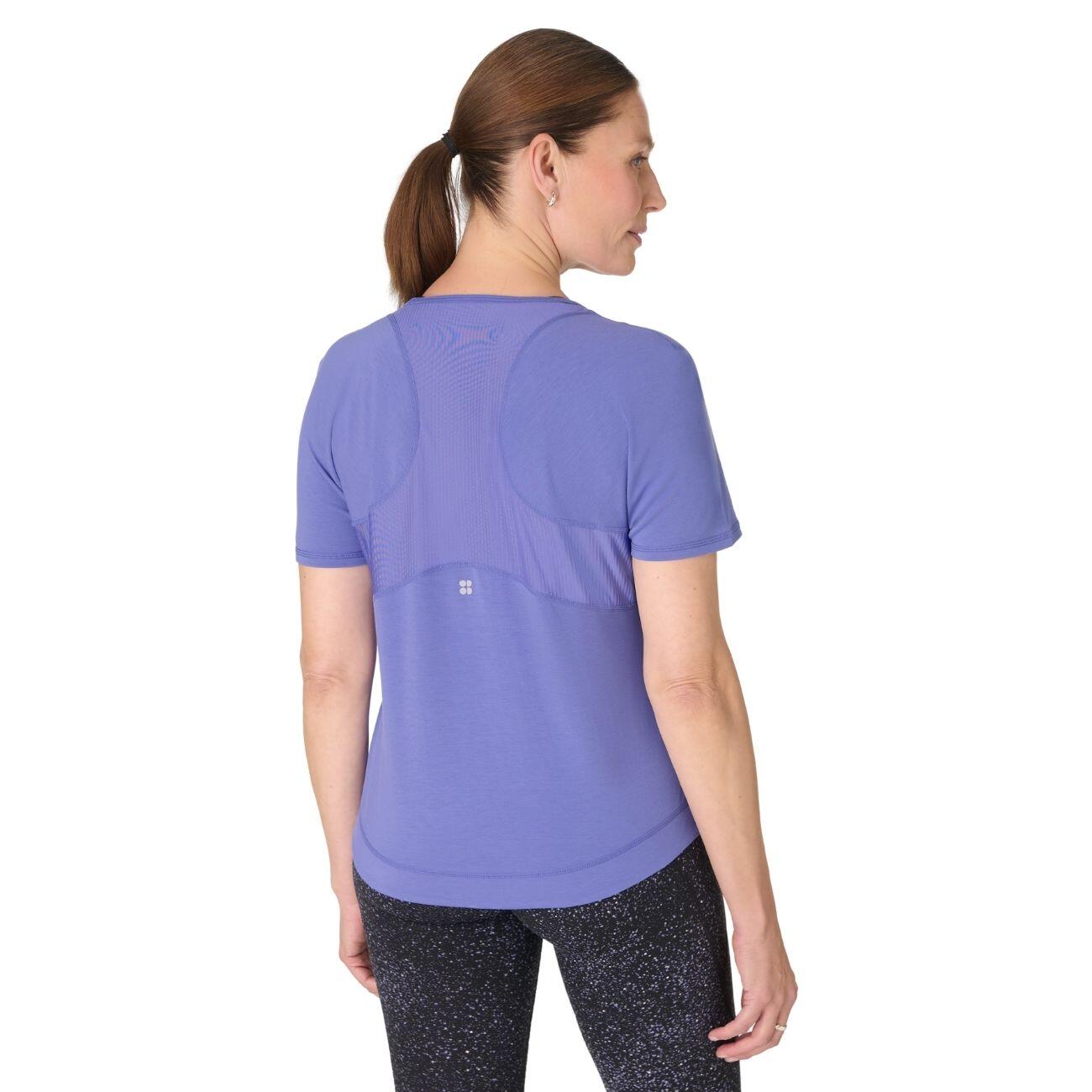 SWEATY BETTY Sweaty Betty Breathe Easy Mesh T-Shirt T-shirt AURA BLAUW S 3/7