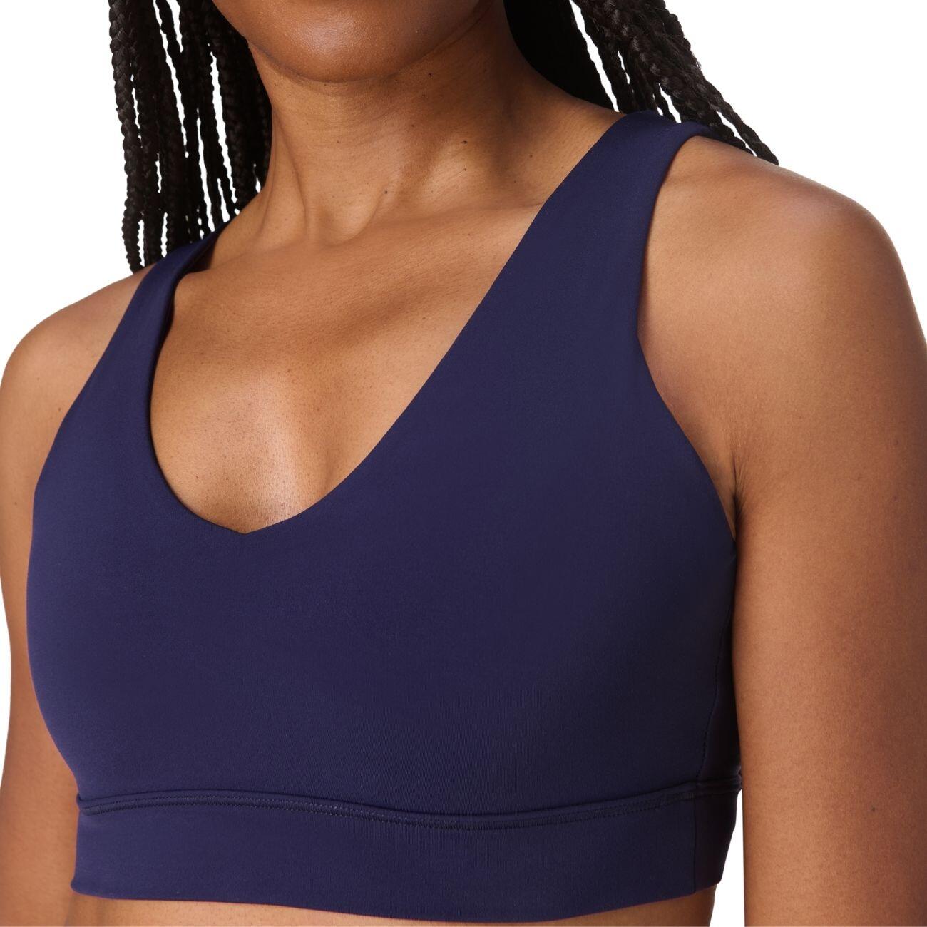 SWEATY BETTY Ultimate Studio Voop Bra Sportbeha MARINEBLAUW L 5/7