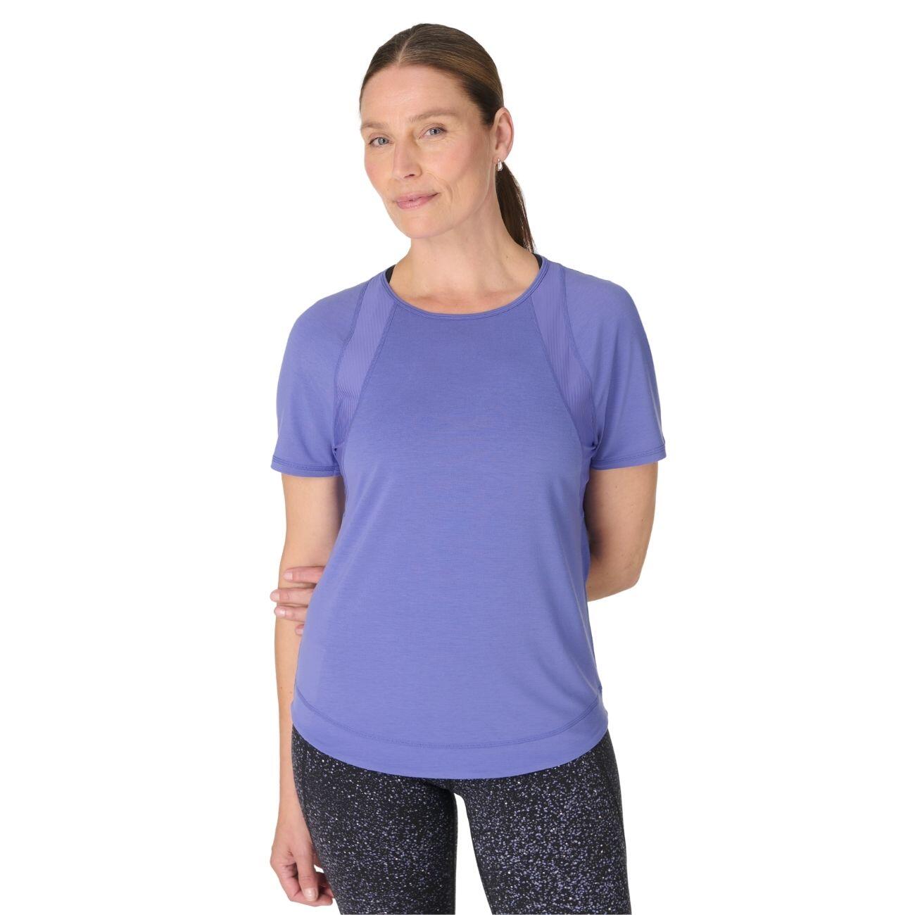 SWEATY BETTY Sweaty Betty Breathe Easy Mesh T-Shirt T-shirt AURA BLAUW S 2/7