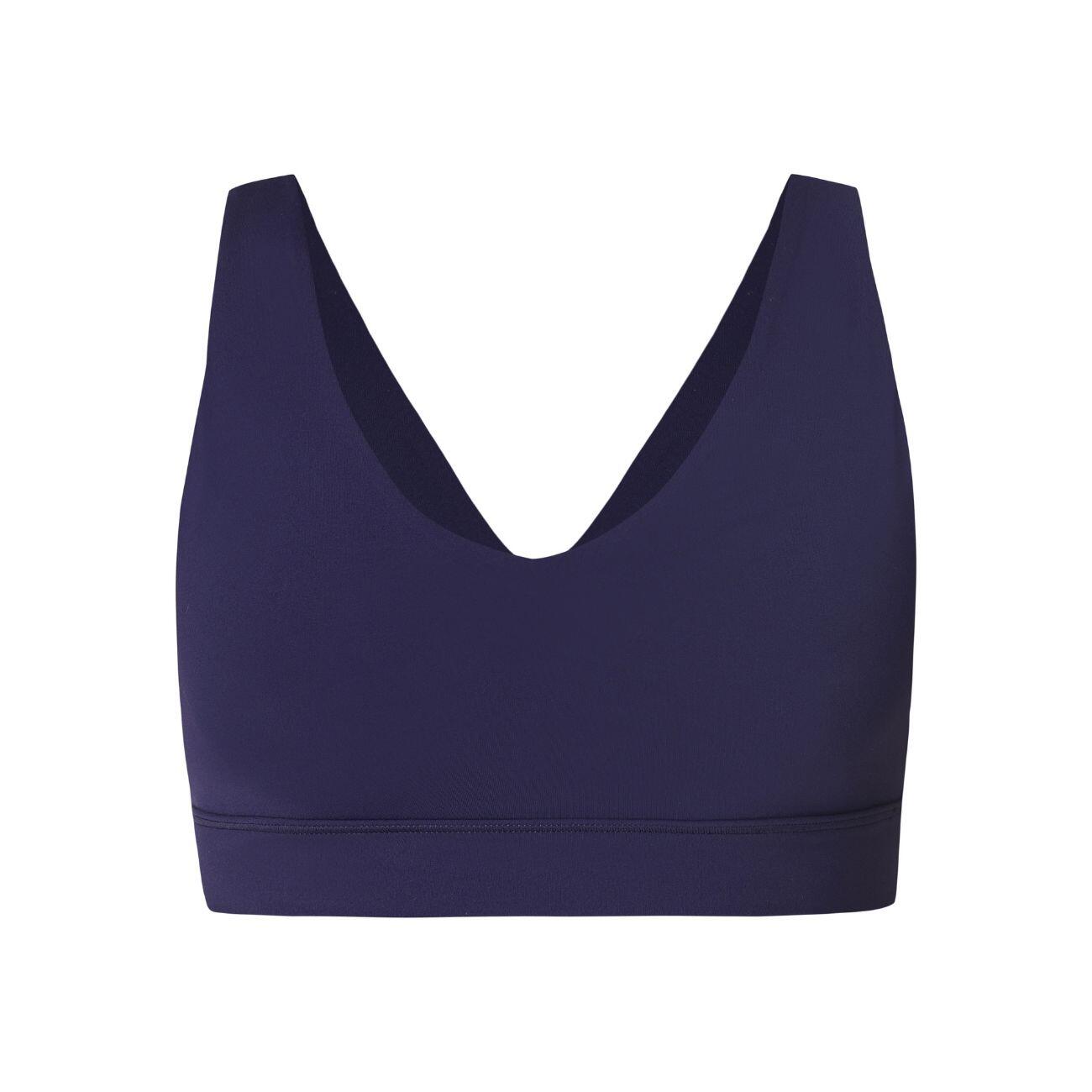 SWEATY BETTY Ultimate Studio Voop Bra Sportbeha MARINEBLAUW L 2/7