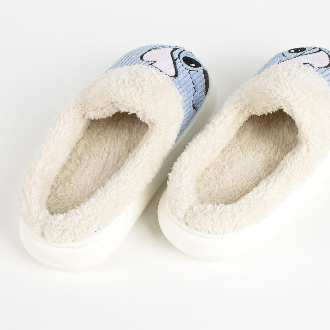 Chinelo aberto Stitch para adultos, poliéster, antiderrapante, azul. 7/7