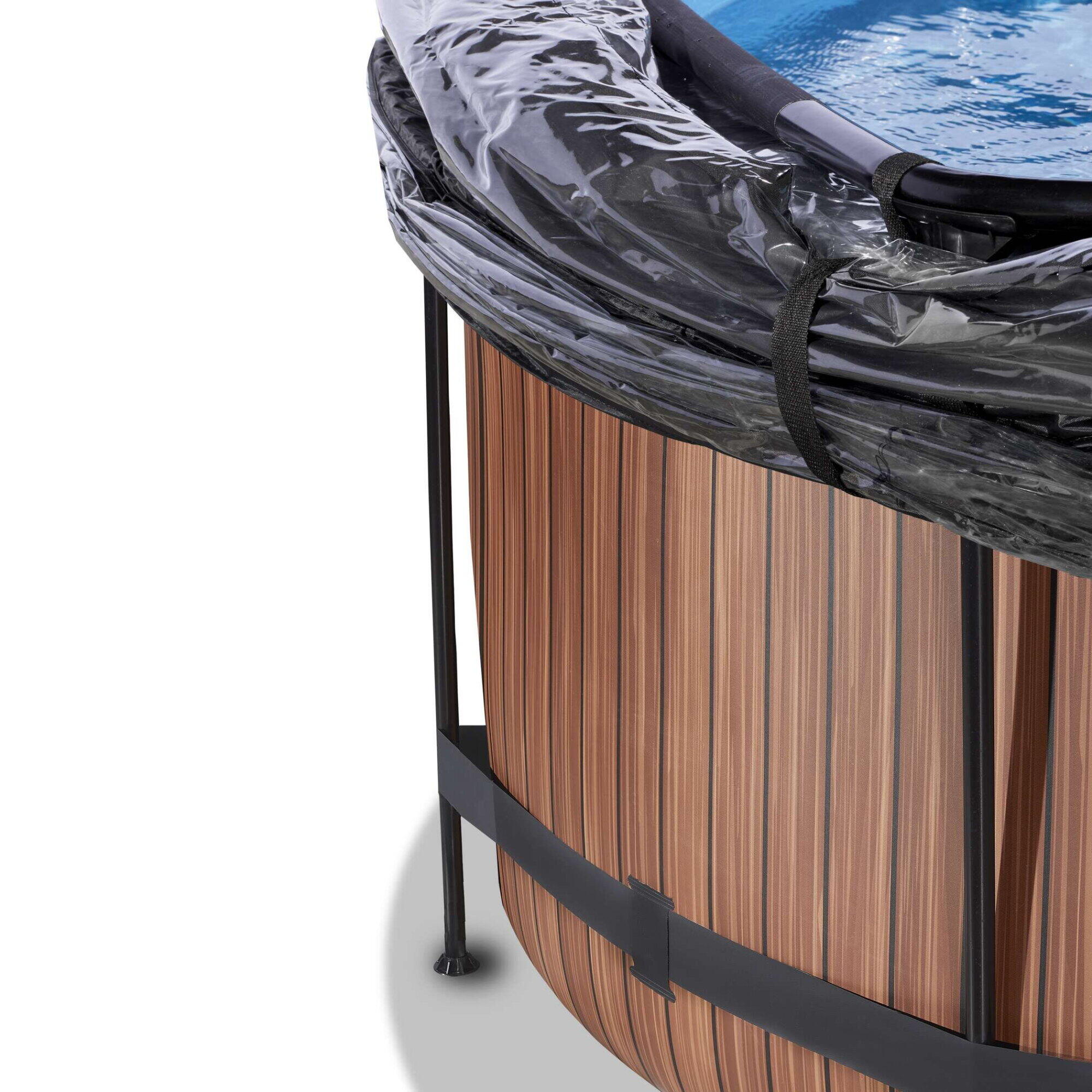 Basen 360x122cm z kopułą i pompą z filtrem piaskowym 5/7