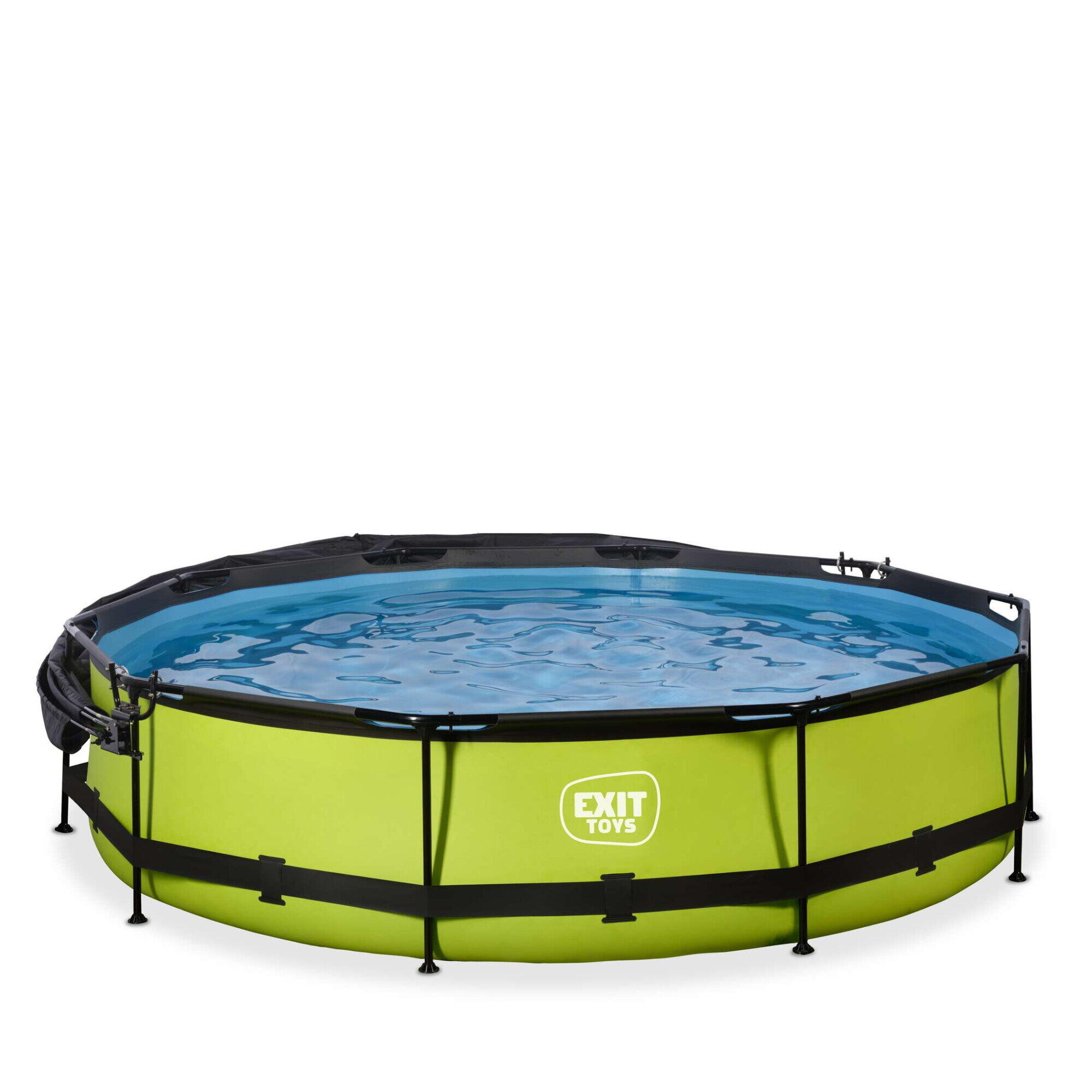 Pool ø360x76cm mit Sonnensegel und Filterpumpe 3/7