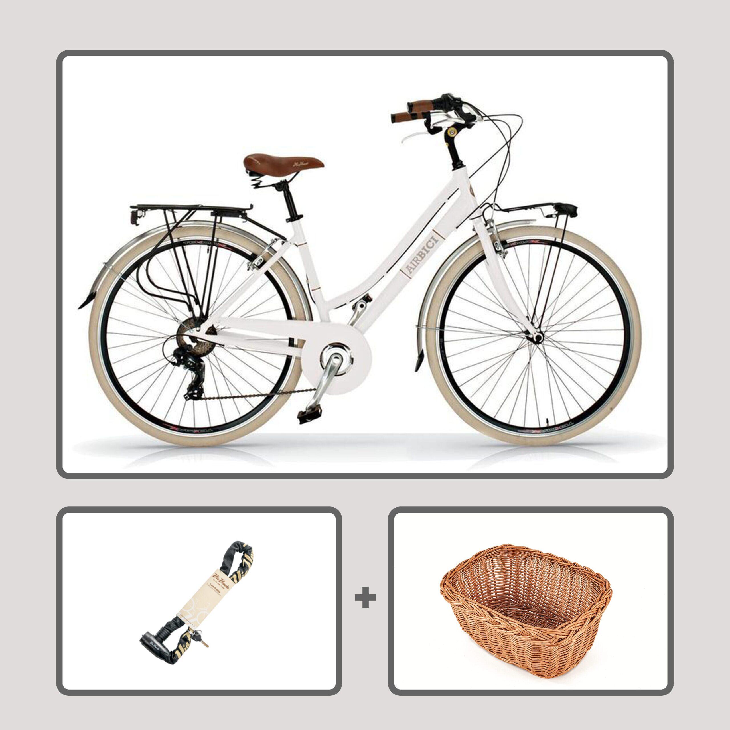 Rower miejski Airbici Elegance Lady 28”, 6-biegowy