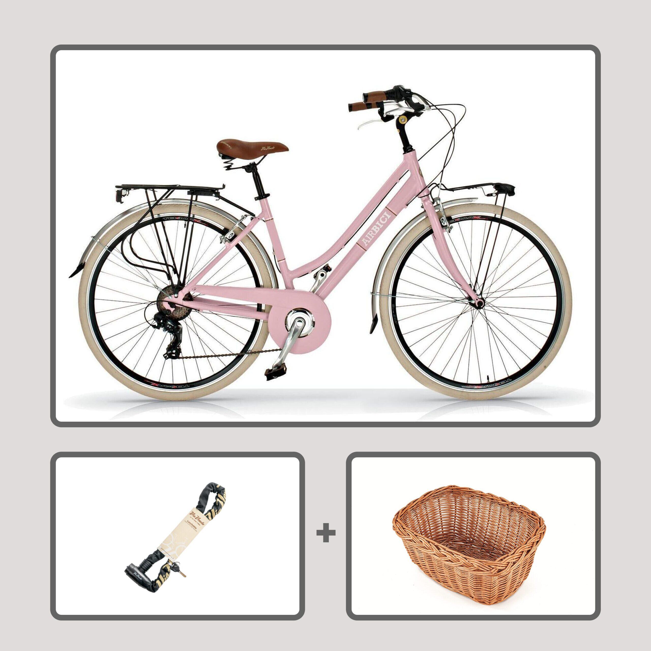 Rower miejski Airbici Elegance Lady 28”, 6-biegowy