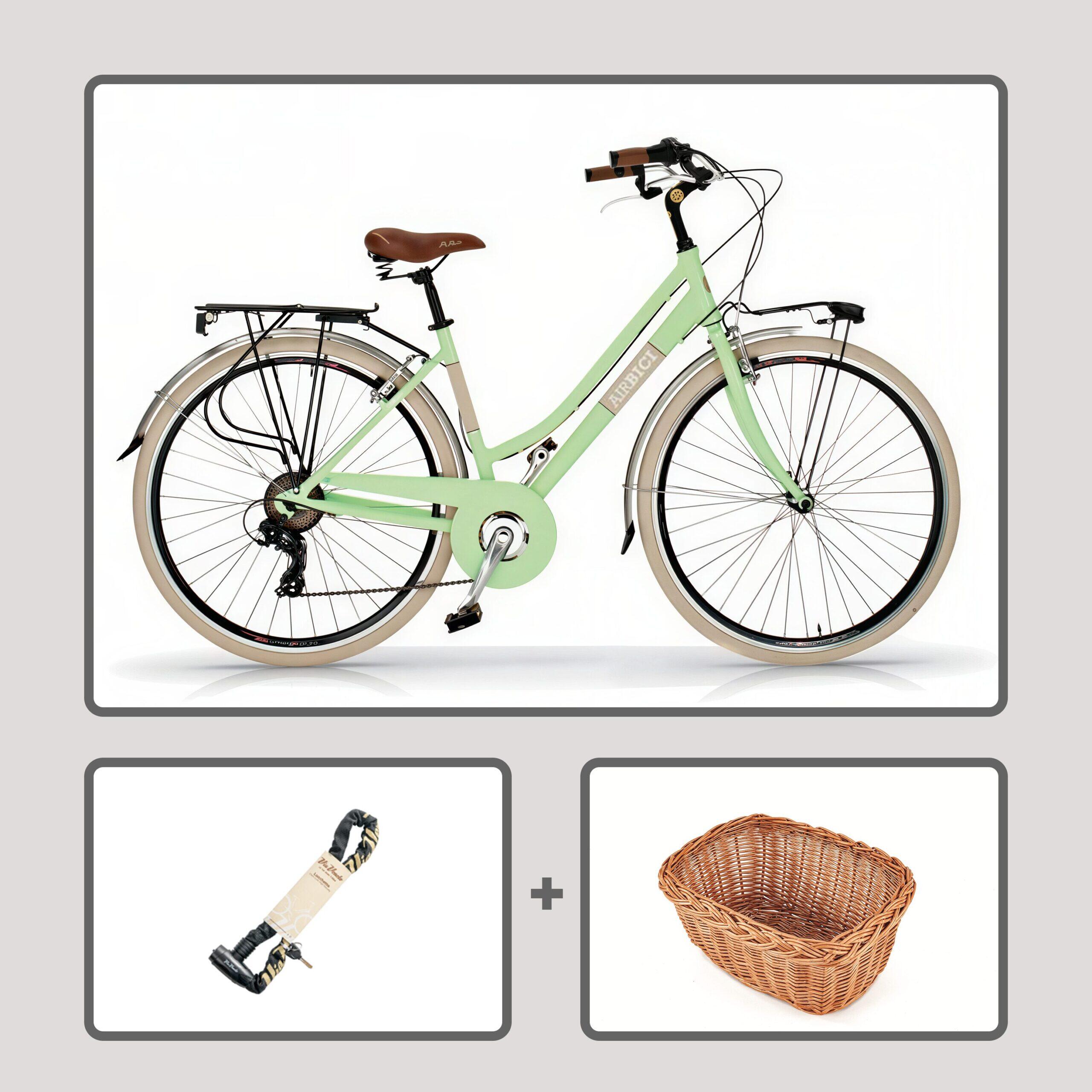 Rower miejski Airbici Elegance Lady 28”, 6-biegowy