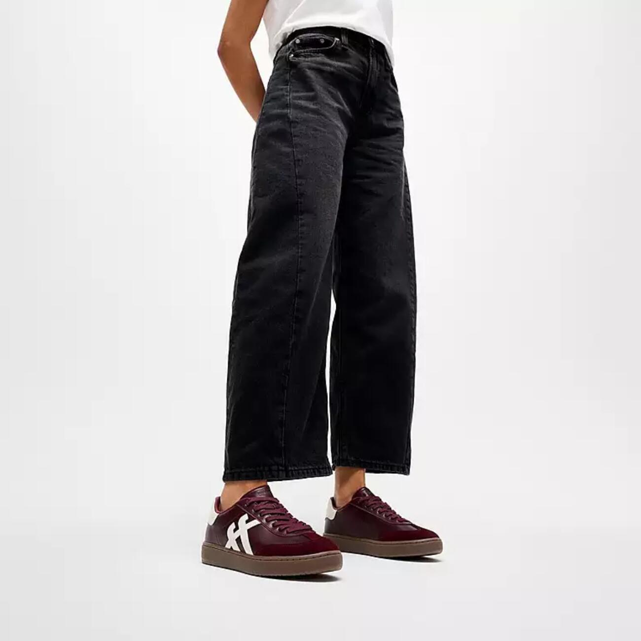 The Dash FF Mens Suede Leather T-Toe Trainers 4/7