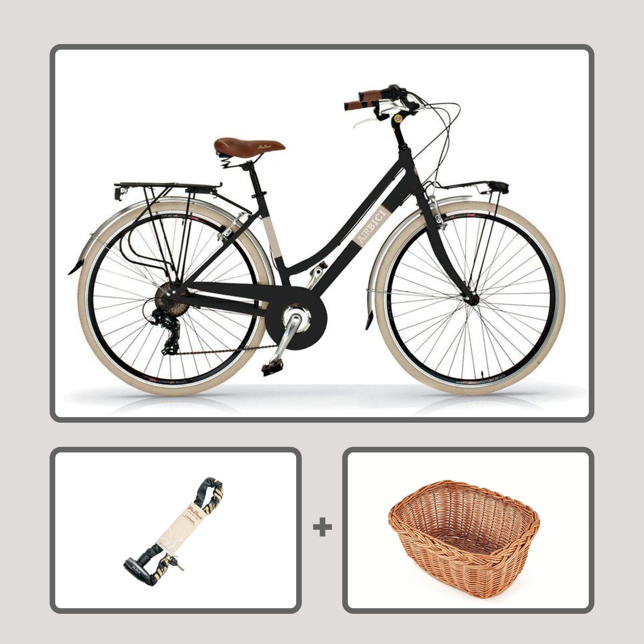 Rower miejski Airbici Elegance Lady 28”, 6-biegowy