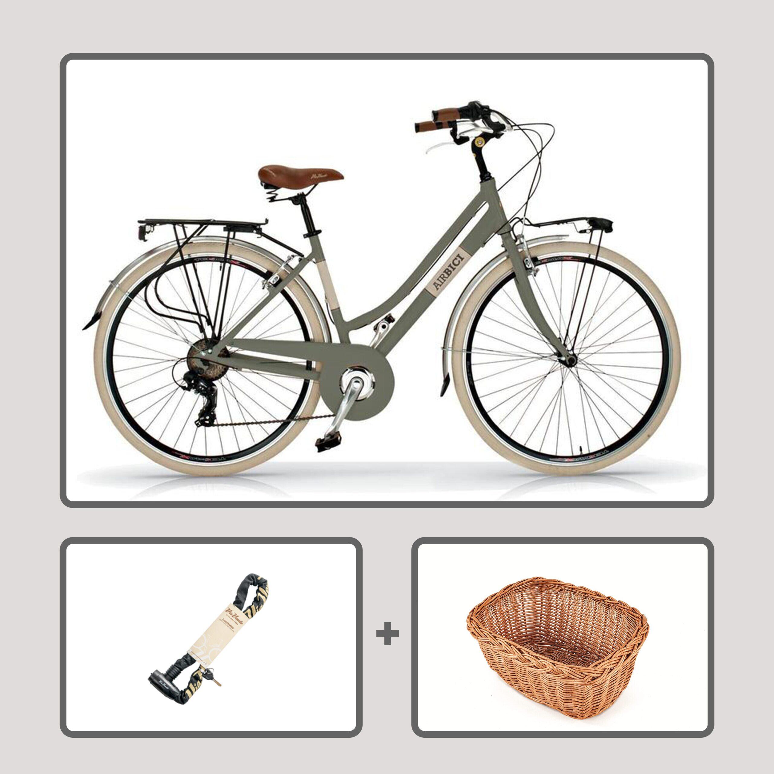 Rower miejski Airbici Elegance Lady 28”, 6-biegowy