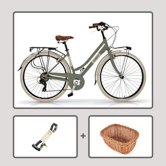 Vélo urbain Airbici Elegance Lady 28", 6 vitesses.
