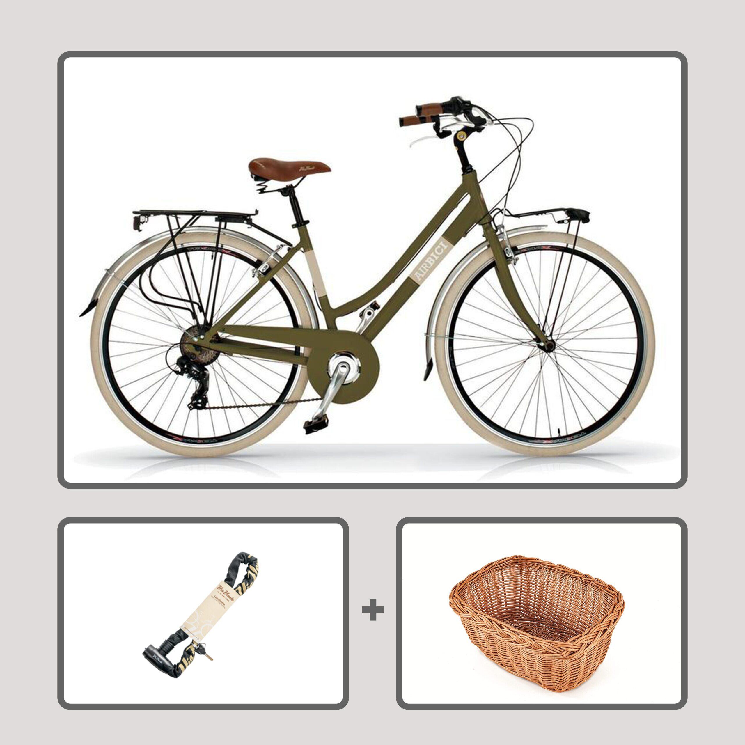 Rower miejski Airbici Elegance Lady 28”, 6-biegowy