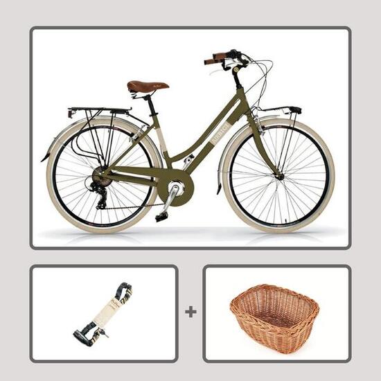Vélo urbain Airbici Elegance Lady 28", 6 vitesses.