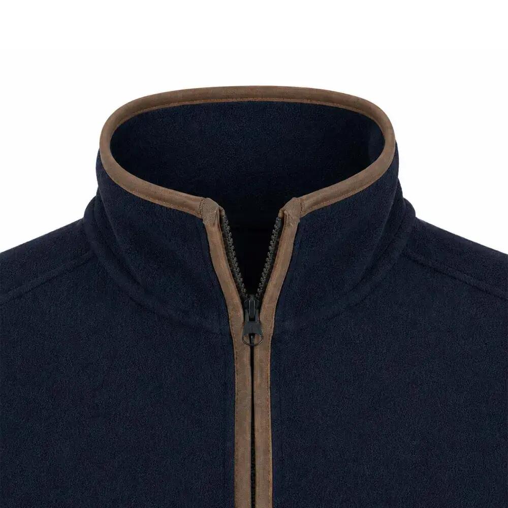 Blouson polaire Percussion Scotland bleu marine 350 g/m² 5/5