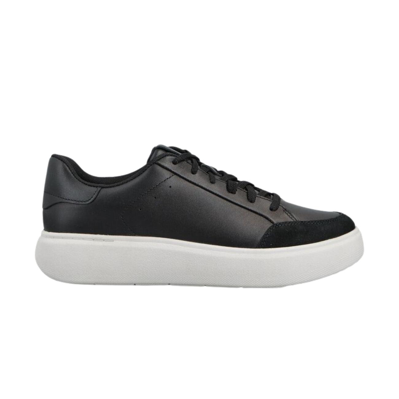 FITFLOP RTG leren vetersneakers  ZWART 37 5/7