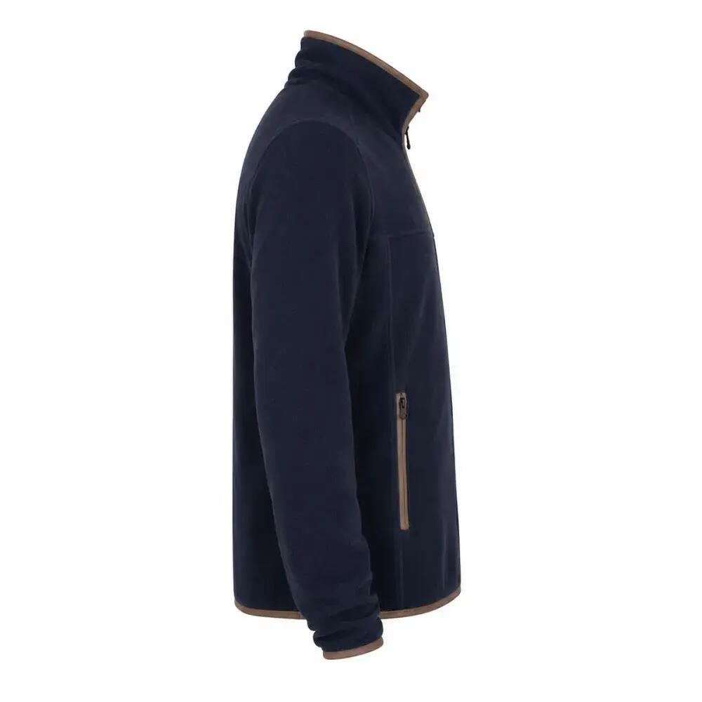 Blouson polaire Percussion Scotland bleu marine 350 g/m² 4/5