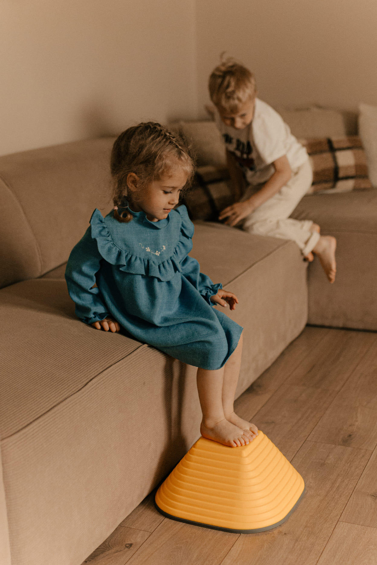 8 Pierres D’équilibre Antidérapantes Pour Enfants – Parcours Sensoriel Intérieur/extérieur – Dès 3 Ans
