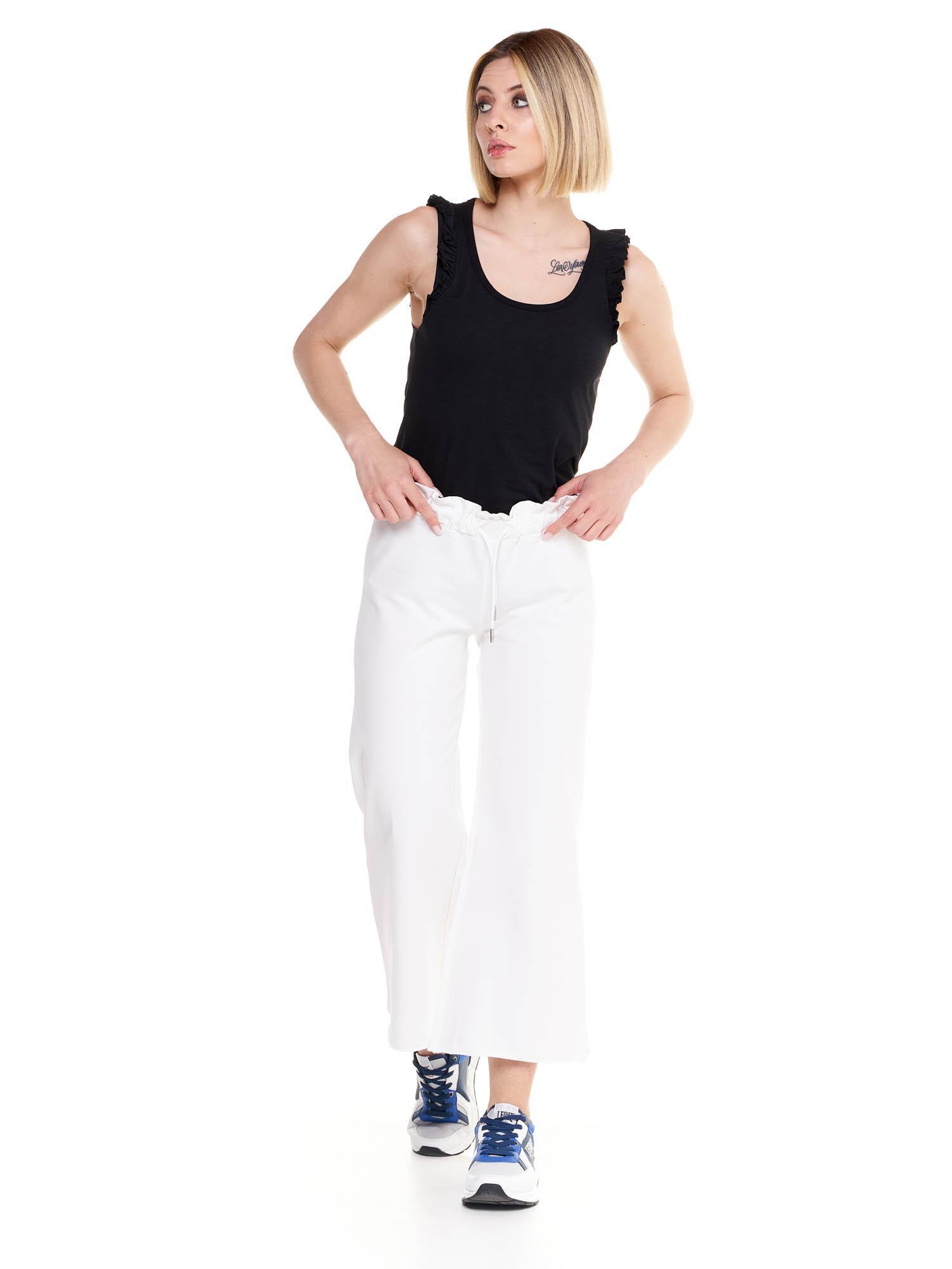 Pantalon de survêtement femme scintillant longueur cheville 2/6
