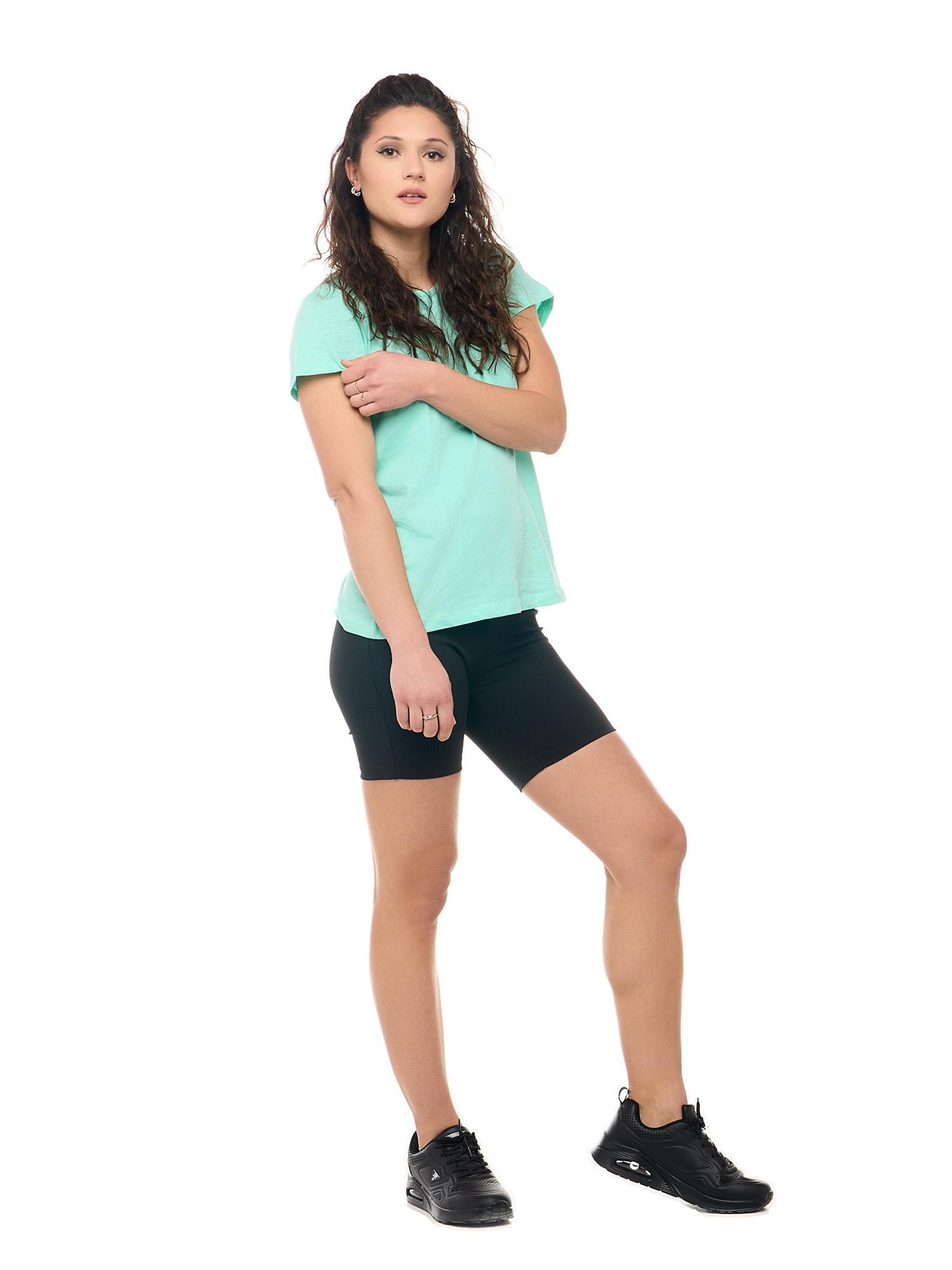 Short legging côtelé femme Leone Basic 3/6