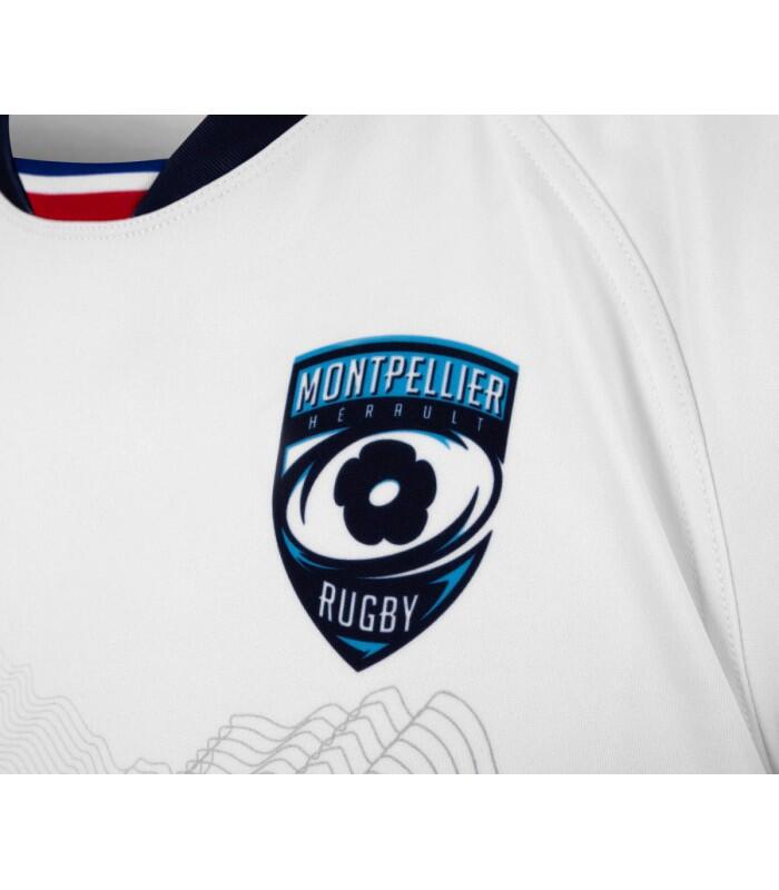 MAILLOT RUGBY MONTPELLIER HERAULT RUGBY EXTERIEUR 2022/2023 - LE COQ SPORTIF 4/5