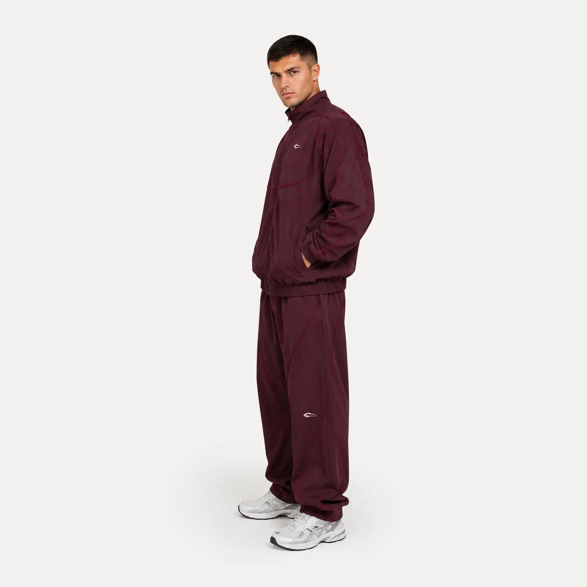 Herren Trainingsjacke Kyson Bordeaux 3/6