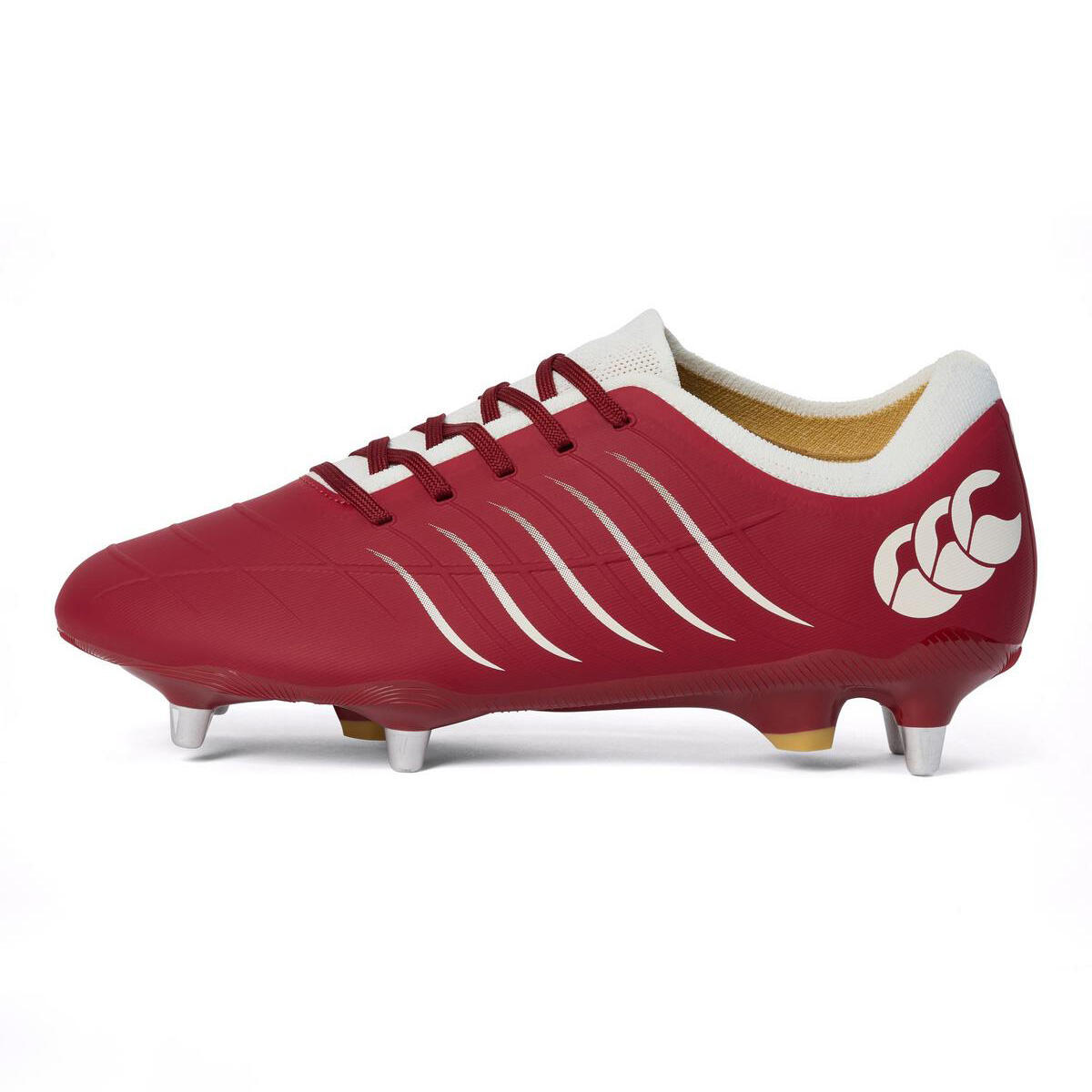 Ghete de rugby Canterbury Phoenix 2.0 Pro SG Roșu și bej