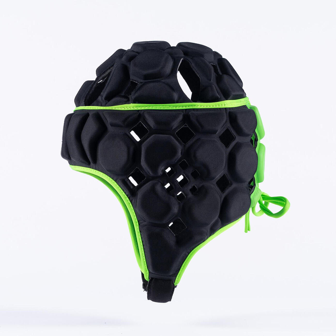 Gilbert Octane Rugby Headguard Black and Green 5/7
